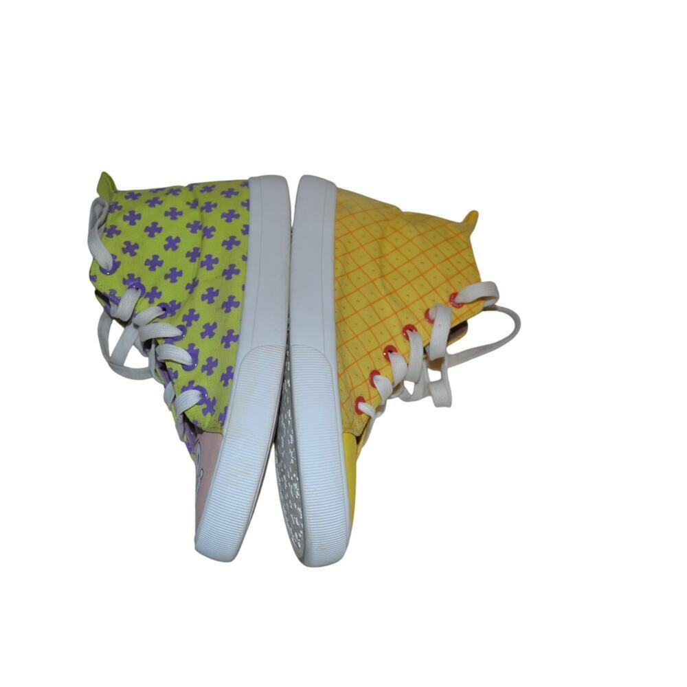 Ground Up Spongebob and Patrick High Top Lace Up's Size 5 - Picture 8 of 10